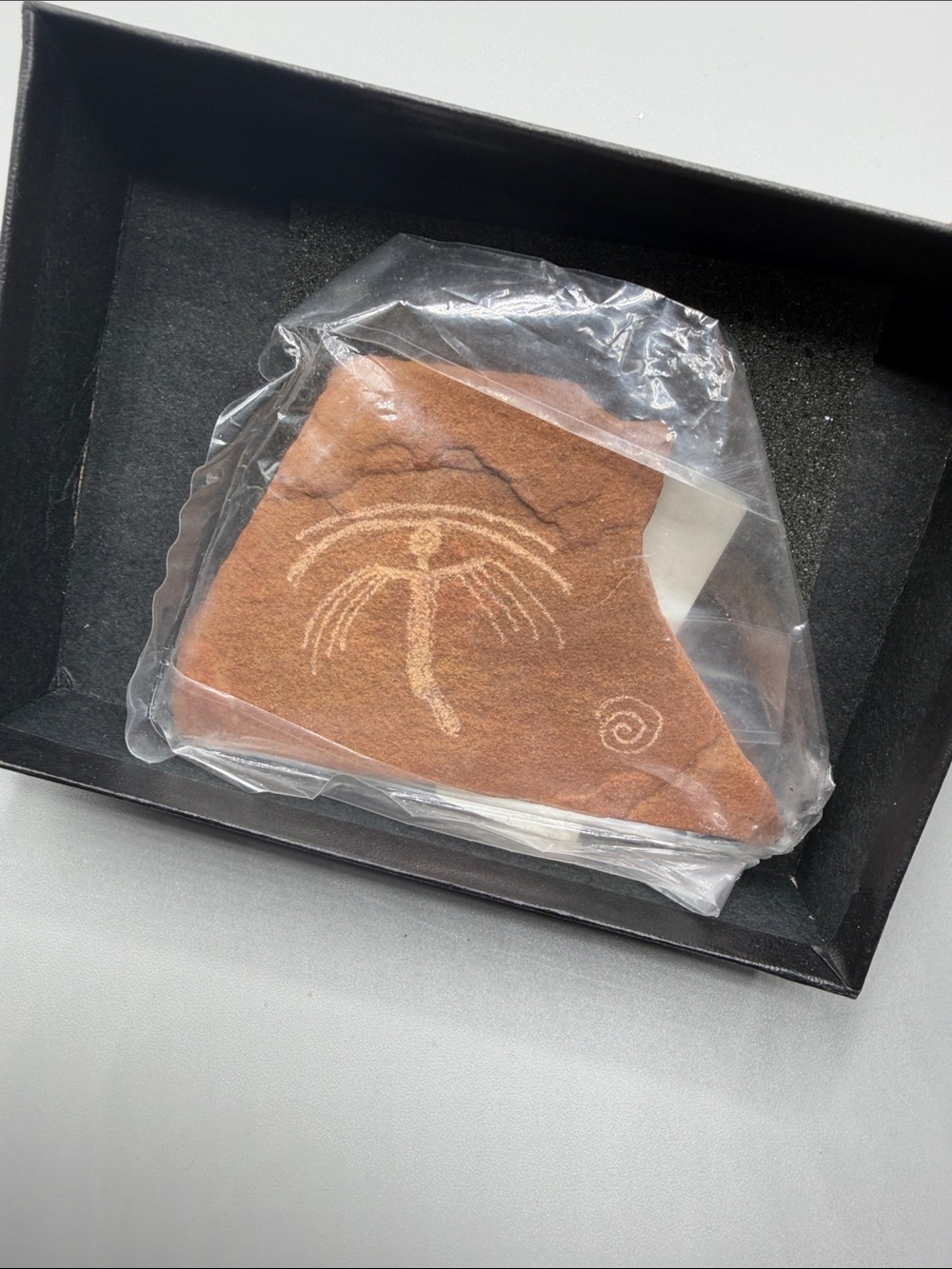 Hand Etched Sand Stone Swell Art San Raphael Swell Utah Magnet by Ev Rust